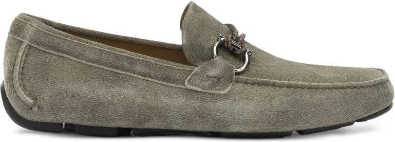 Ferragamo Gancini mocassins Grijs - Foto 4