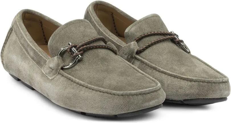 Ferragamo Gancini mocassins Grijs - Foto 2