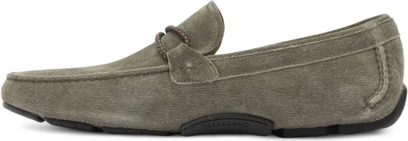 Ferragamo Gancini mocassins Grijs - Foto 5