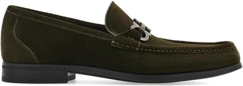Ferragamo Gancini mocassins Groen