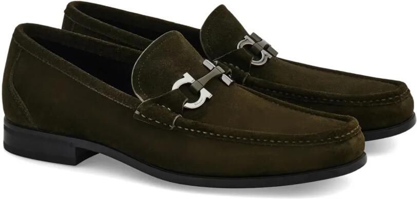 Ferragamo Gancini mocassins Groen - Foto 5