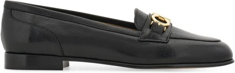Ferragamo Gancini mocassins Zwart
