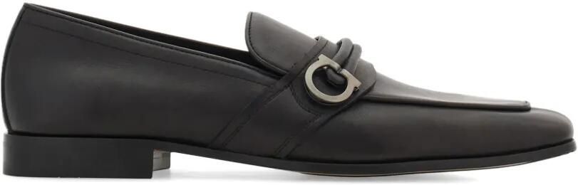 Ferragamo Gancini mocassins Zwart