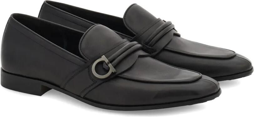 Ferragamo Gancini mocassins Zwart - Foto 4
