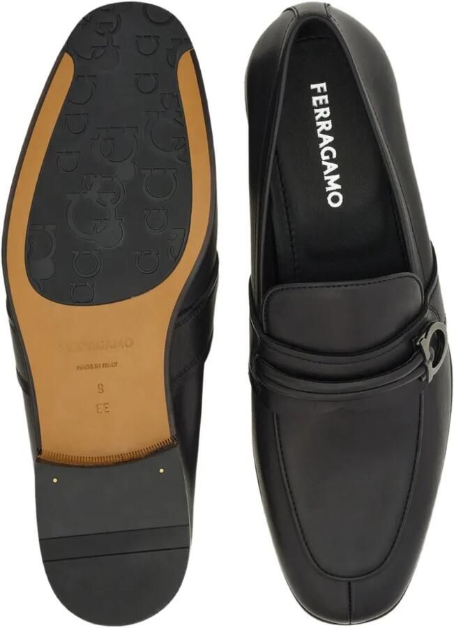 Ferragamo Gancini mocassins Zwart - Foto 2