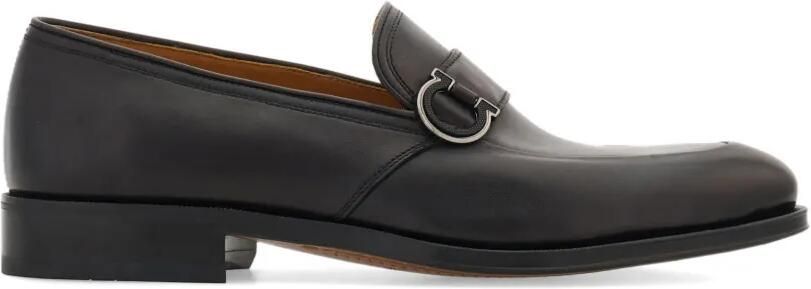 Ferragamo Gancini mocassins Zwart