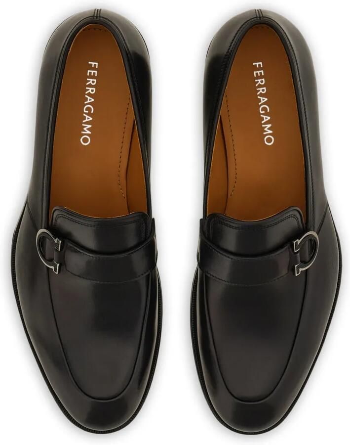 Ferragamo Gancini mocassins Zwart - Foto 2