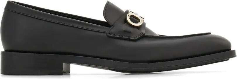 Ferragamo Gancini mocassins Zwart