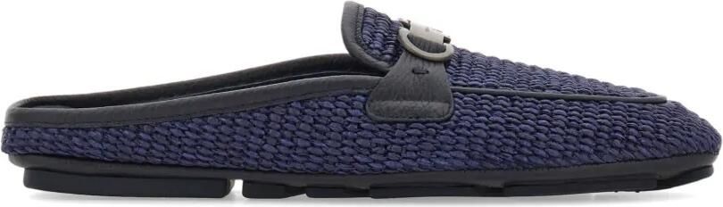 Ferragamo Gancini muiltjes Blauw