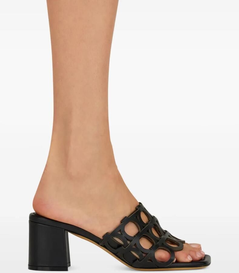 Ferragamo Gancini muiltjes Zwart - Foto 2