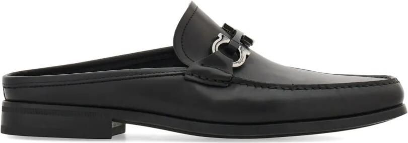 Ferragamo Gancini muiltjes Zwart