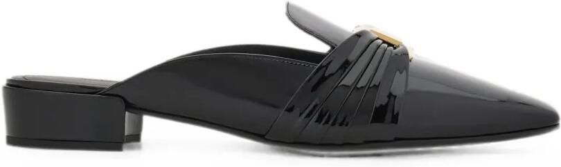 Ferragamo Gancini muiltjes Zwart