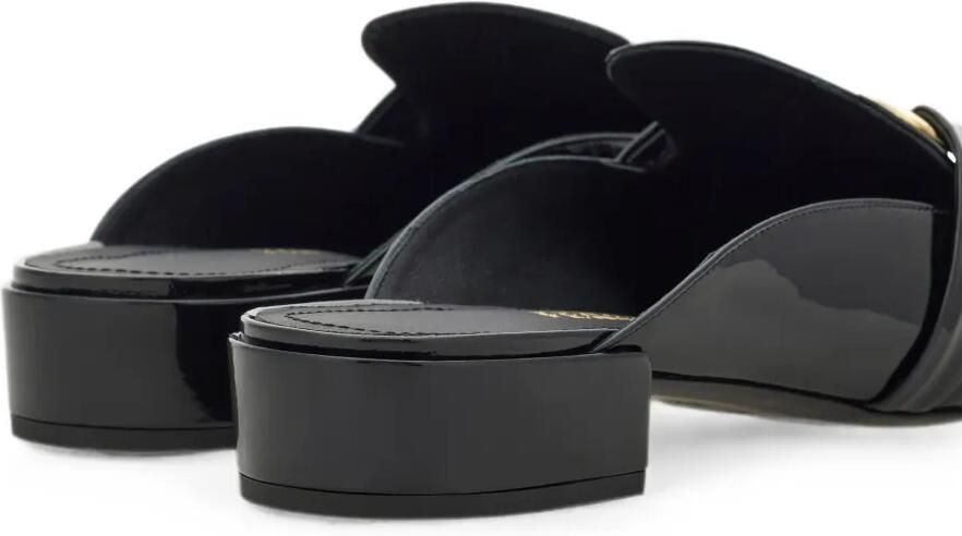 Ferragamo Gancini muiltjes Zwart - Foto 4