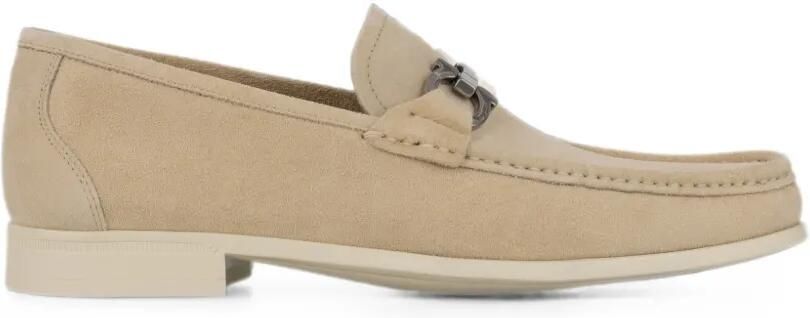 Ferragamo Gancini Ornament loafers Beige