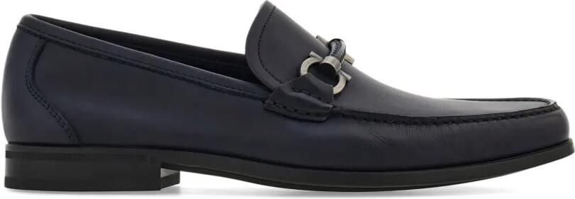 Ferragamo Gancini Ornament loafers Blauw