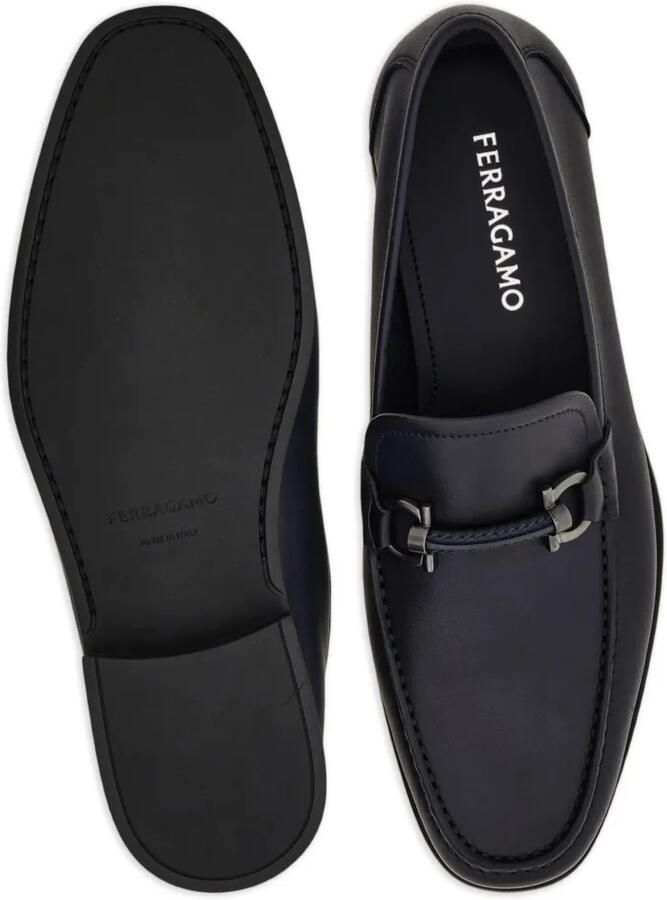 Ferragamo Gancini Ornament loafers Blauw - Foto 2