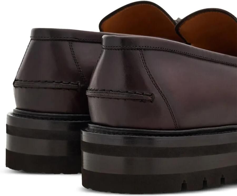 Ferragamo Gancini-ornament loafers Bruin - Foto 2