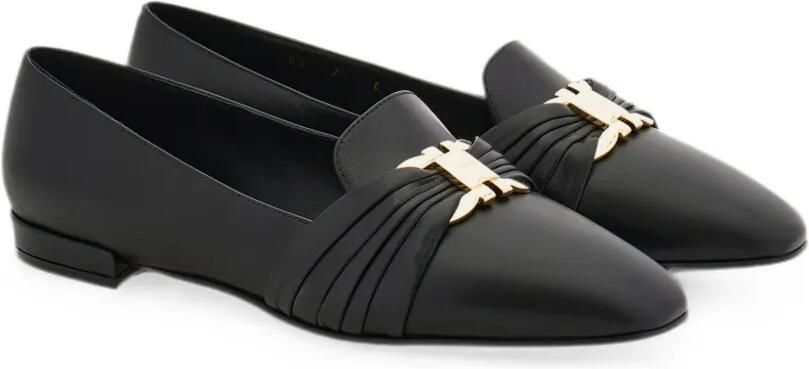 Ferragamo Gancini Ornament loafers Zwart - Foto 5