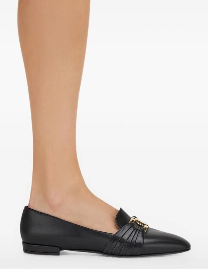 Ferragamo Gancini Ornament loafers Zwart - Foto 2