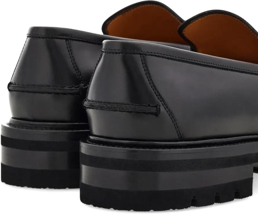 Ferragamo Gancini-ornament loafers Zwart - Foto 2