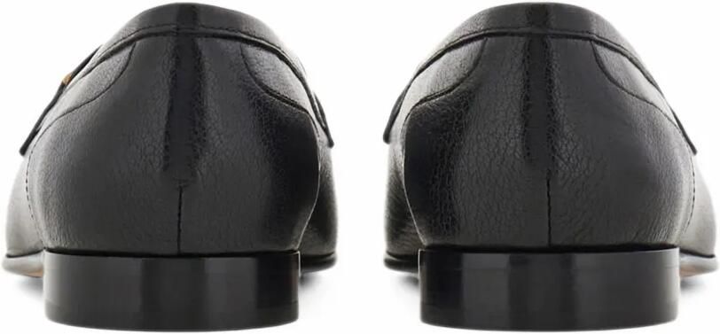 Ferragamo Gancini ornament moccasins Zwart - Foto 3