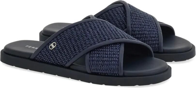 Ferragamo Gancini Ornament sandalen Blauw - Foto 4