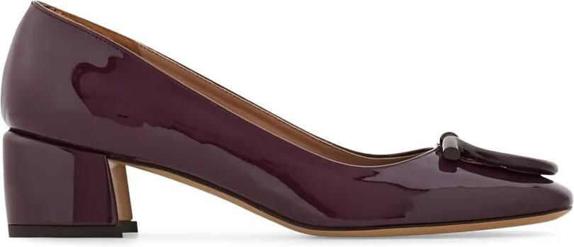Ferragamo Pumps met Gancini-plakkaat Paars - Foto 5