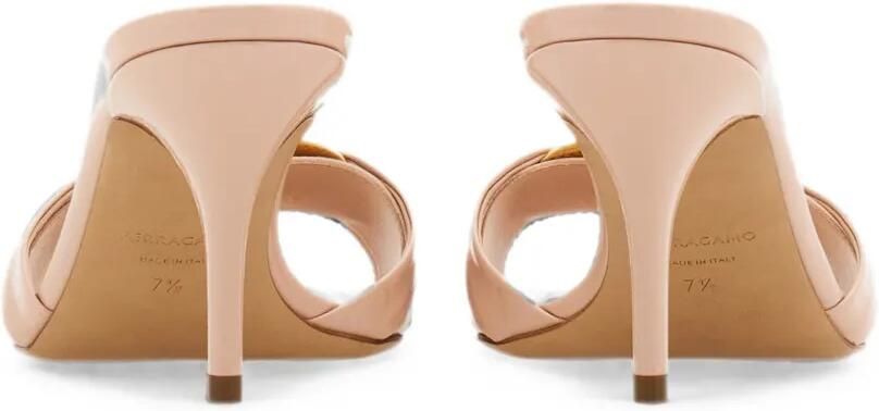 Ferragamo Gancini slippers Roze - Foto 5