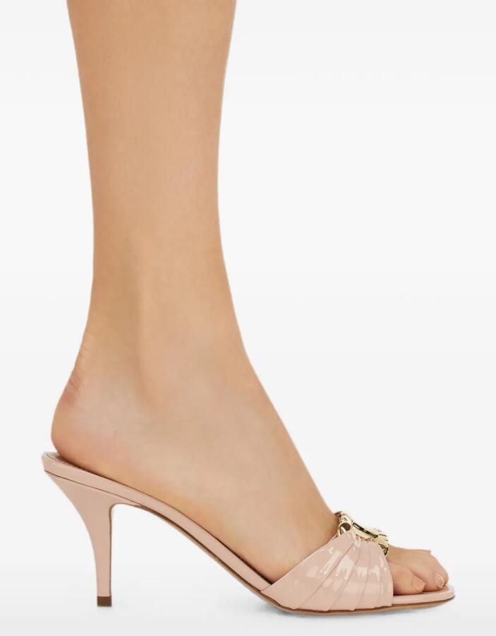 Ferragamo Gancini slippers Roze - Foto 3