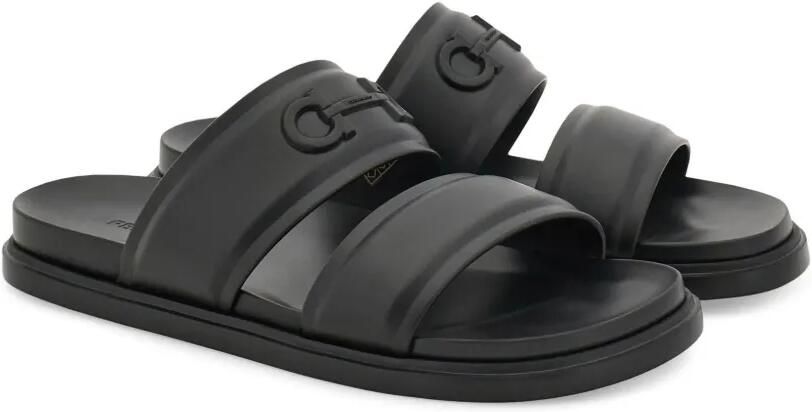 Ferragamo Gancini slippers Zwart - Foto 4