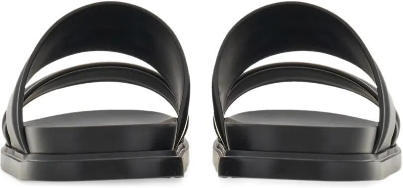 Ferragamo Gancini slippers Zwart - Foto 5