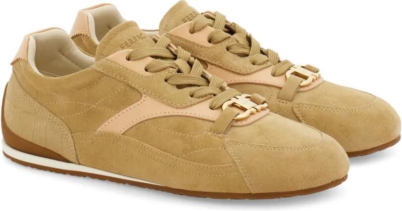 Ferragamo Gancini sneakers Beige - Foto 5