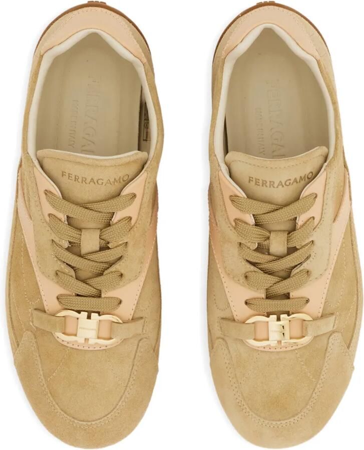 Ferragamo Gancini sneakers Beige - Foto 2