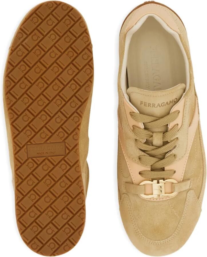 Ferragamo Gancini sneakers Beige - Foto 3