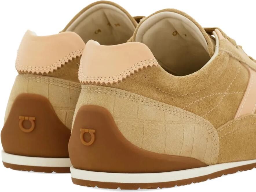 Ferragamo Gancini sneakers Beige - Foto 4
