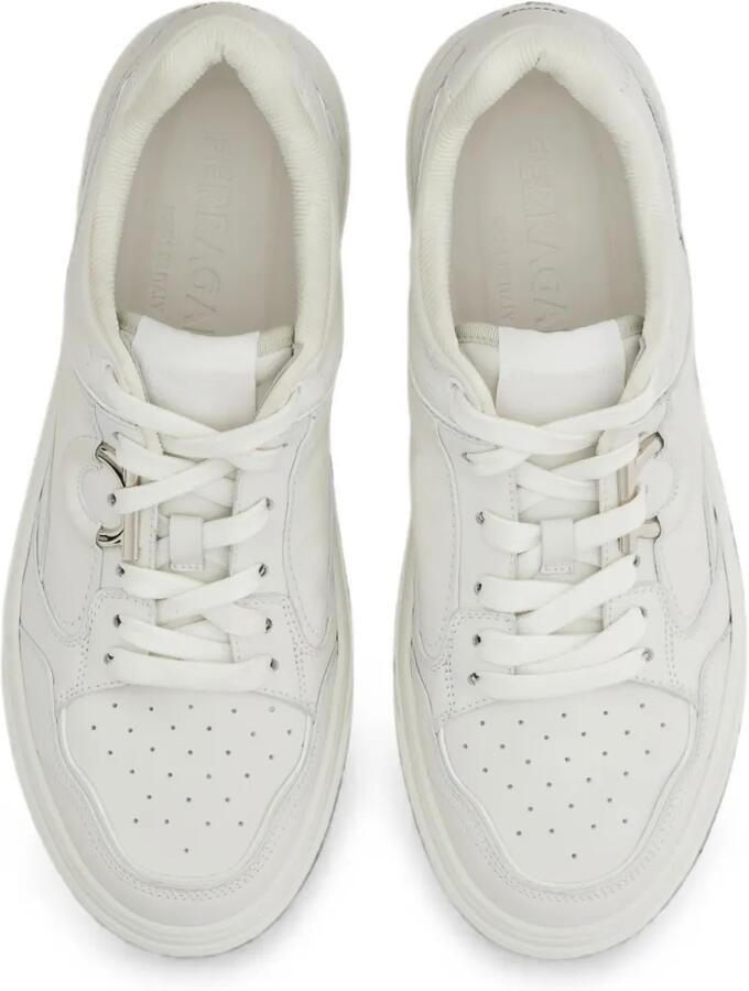 Ferragamo Gancini sneakers Beige - Foto 3