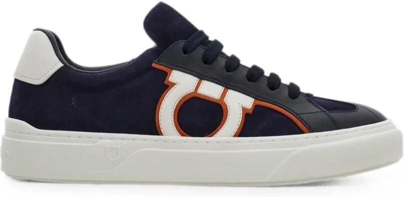 Ferragamo Gancini sneakers Blauw