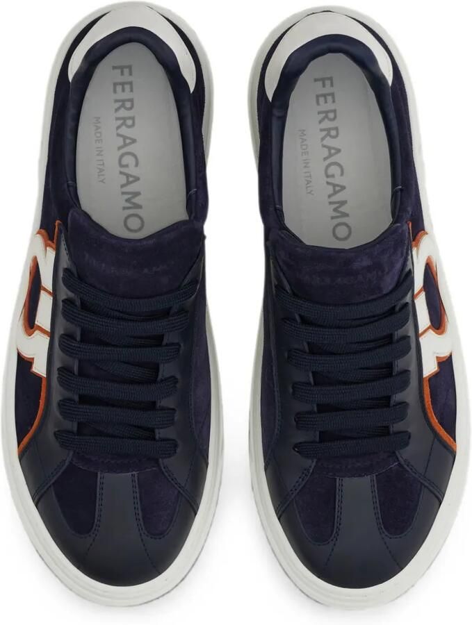 Ferragamo Gancini sneakers Blauw - Foto 3