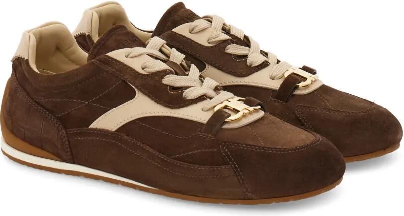 Ferragamo Gancini sneakers Bruin - Foto 4