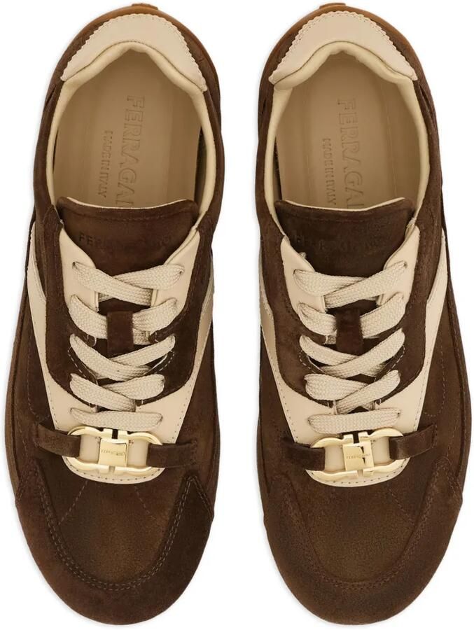 Ferragamo Gancini sneakers Bruin - Foto 2