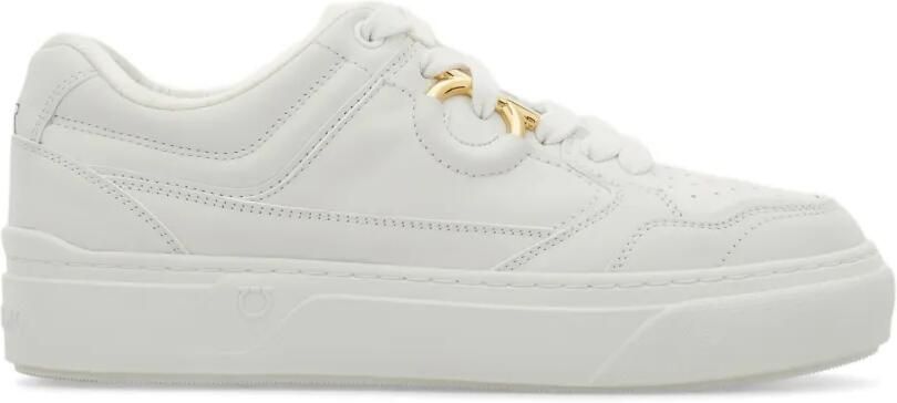 Ferragamo Gancini sneakers Wit