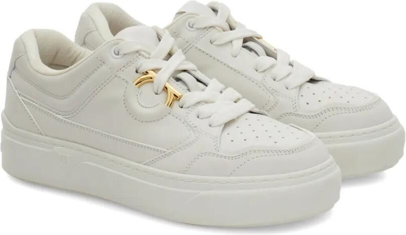 Ferragamo Gancini sneakers Wit - Foto 5