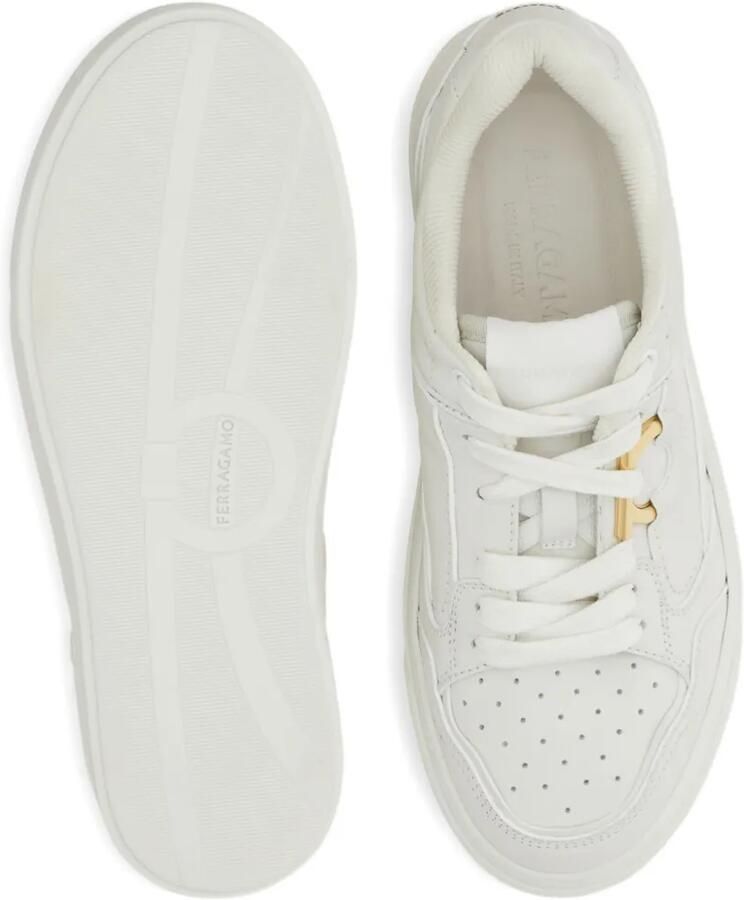 Ferragamo Gancini sneakers Wit - Foto 2