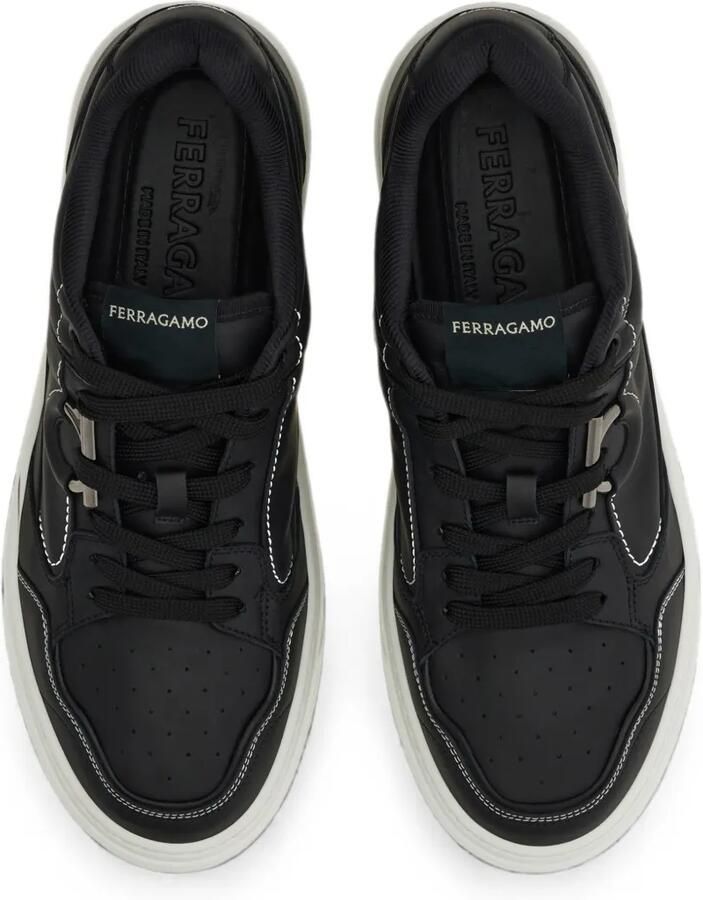 Ferragamo Gancini sneakers Zwart - Foto 3