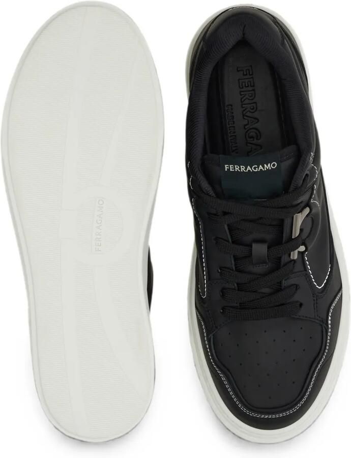 Ferragamo Gancini sneakers Zwart - Foto 4
