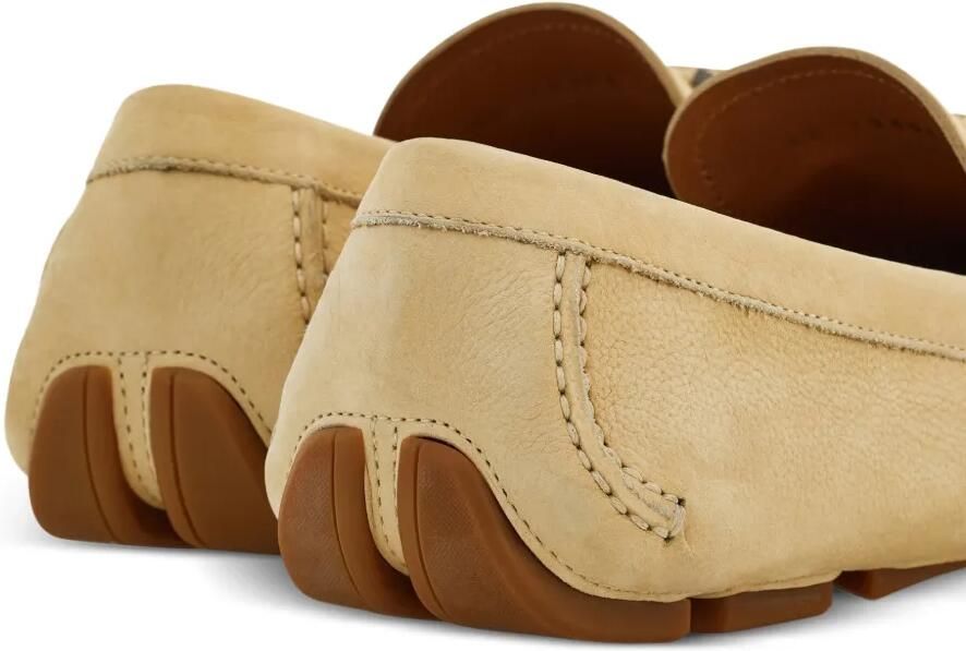 Ferragamo Gancini verfraaide loafers Beige - Foto 4