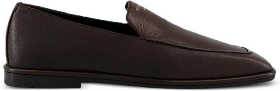 Ferragamo Gehamerde loafers van kalfsleer Bruin