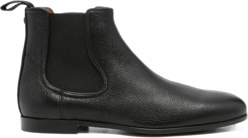 Ferragamo Chelsea bewerkte laarzen Zwart