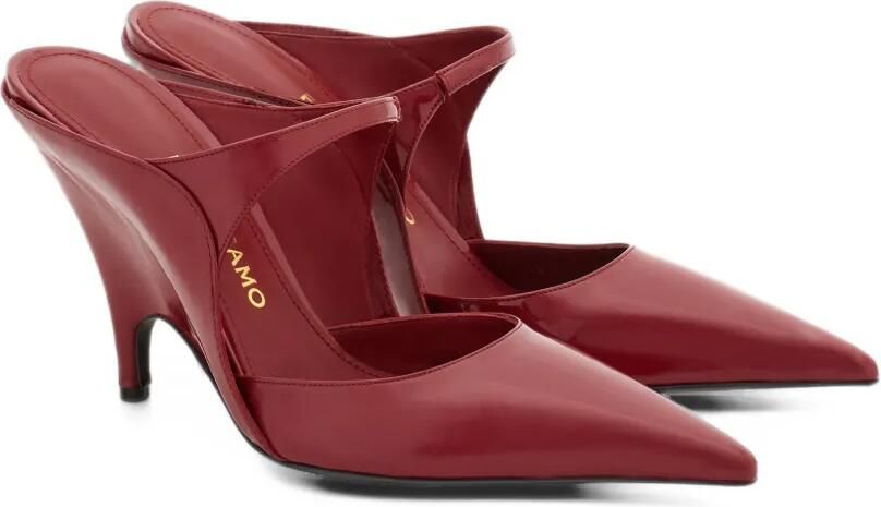 Ferragamo graphic wedge mules Rood - Foto 4
