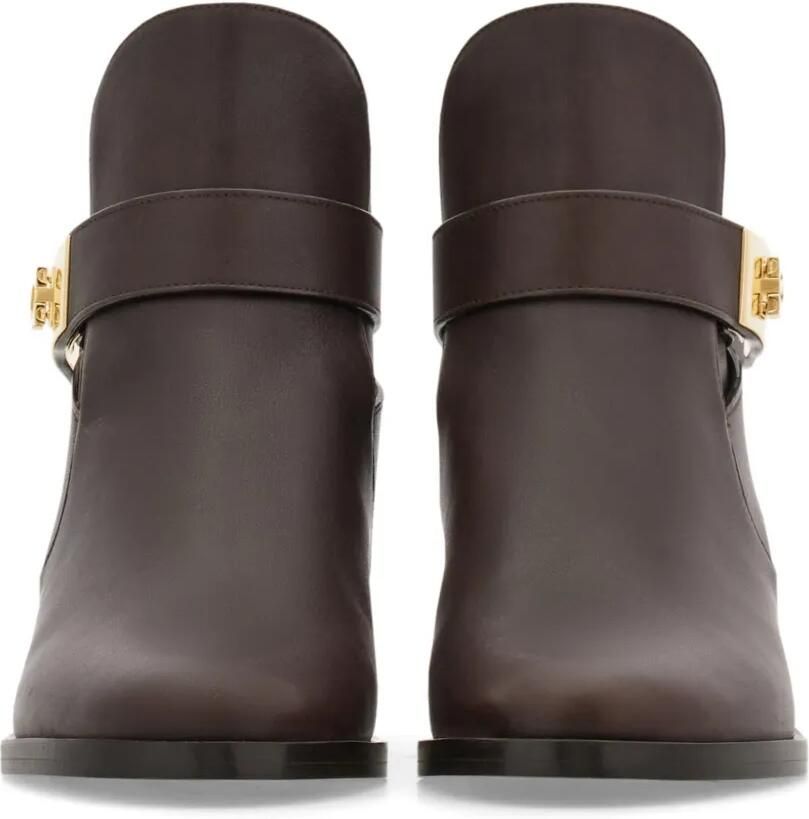 Ferragamo Hug laarzen met gesp Bruin - Foto 2